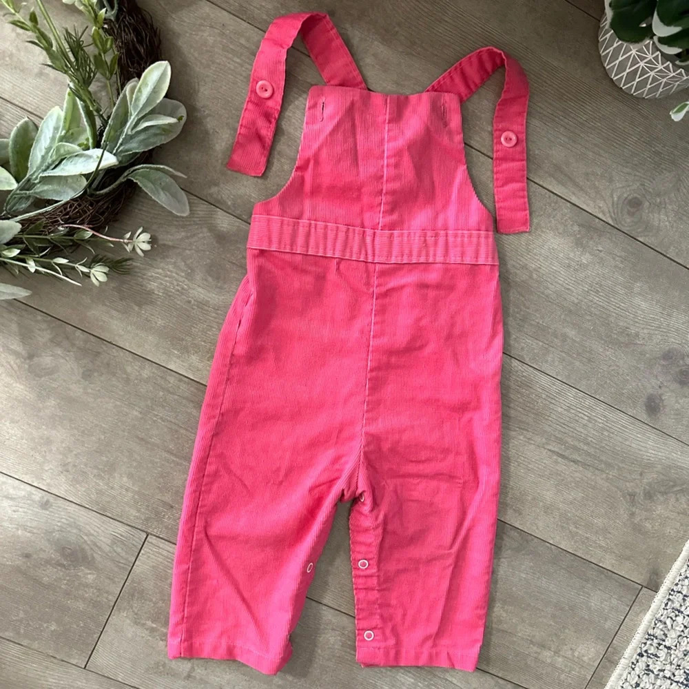 Pink Kids Overalls - Picture 7 of 16